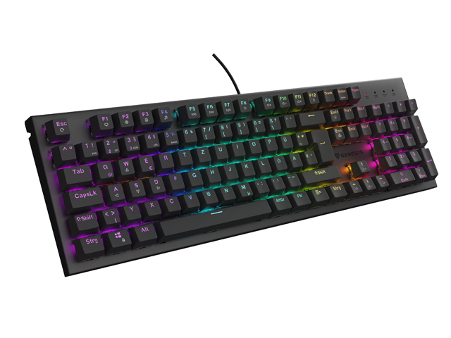 Genesis Gaming Tastatur THOR 303 brown kabelgeb. (DE)