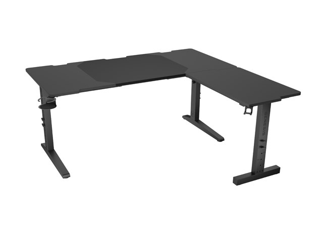 Genesis Gaming (Eck)Tisch HOLM CORNER Modular 160 schwarz