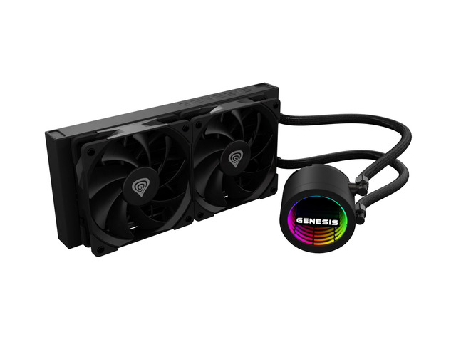 Genesis AiO CPU Wasserkühlung HYDRIA 240 schwarz