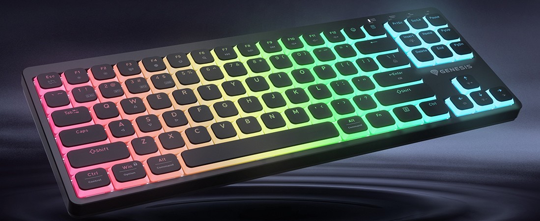 Compact size. Maximum control. Discover the GENESIS Thor 430 TKL