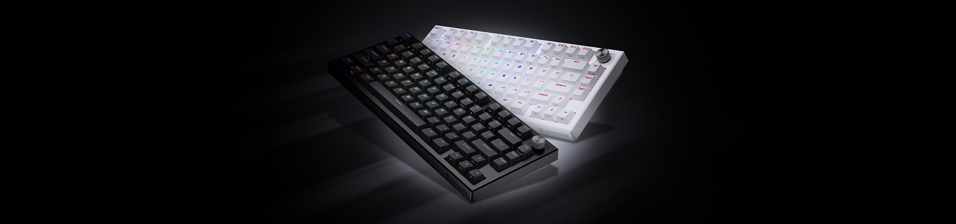 Compact design, proprietary switches, maximum control. GENESIS Thor 404 75%