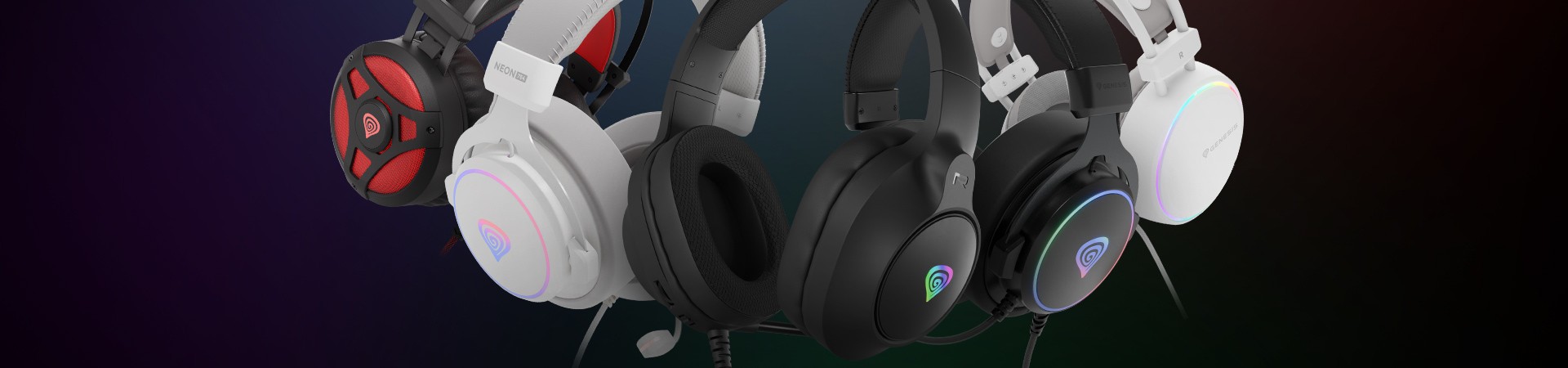 GENESIS Neon headphone series - meet the new Neon 213 and other models