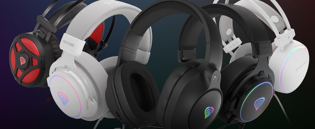 GENESIS Neon headphone series - meet the new Neon 213 and other models