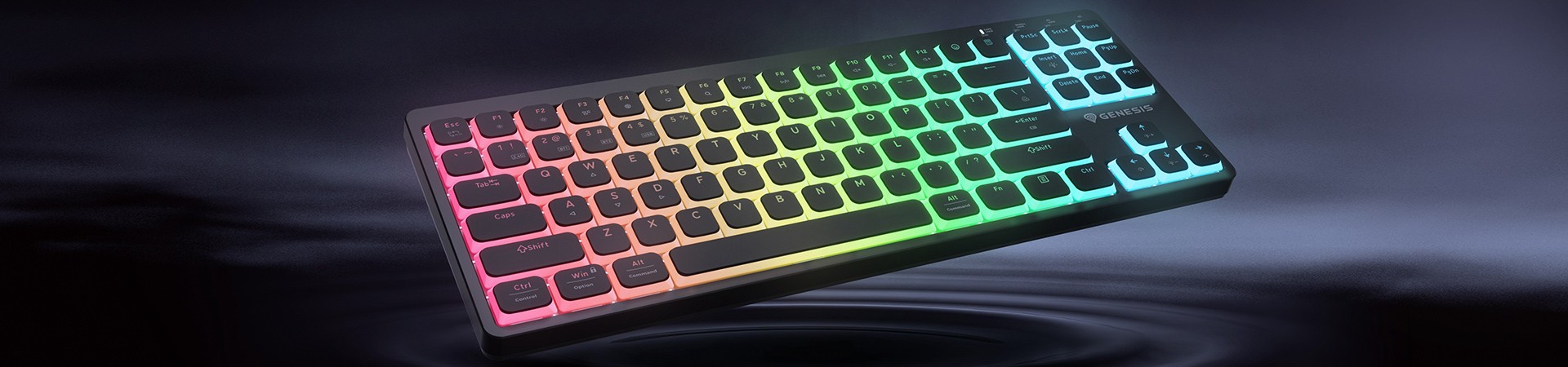 Compact size. Maximum control. Discover the GENESIS Thor 430 TKL