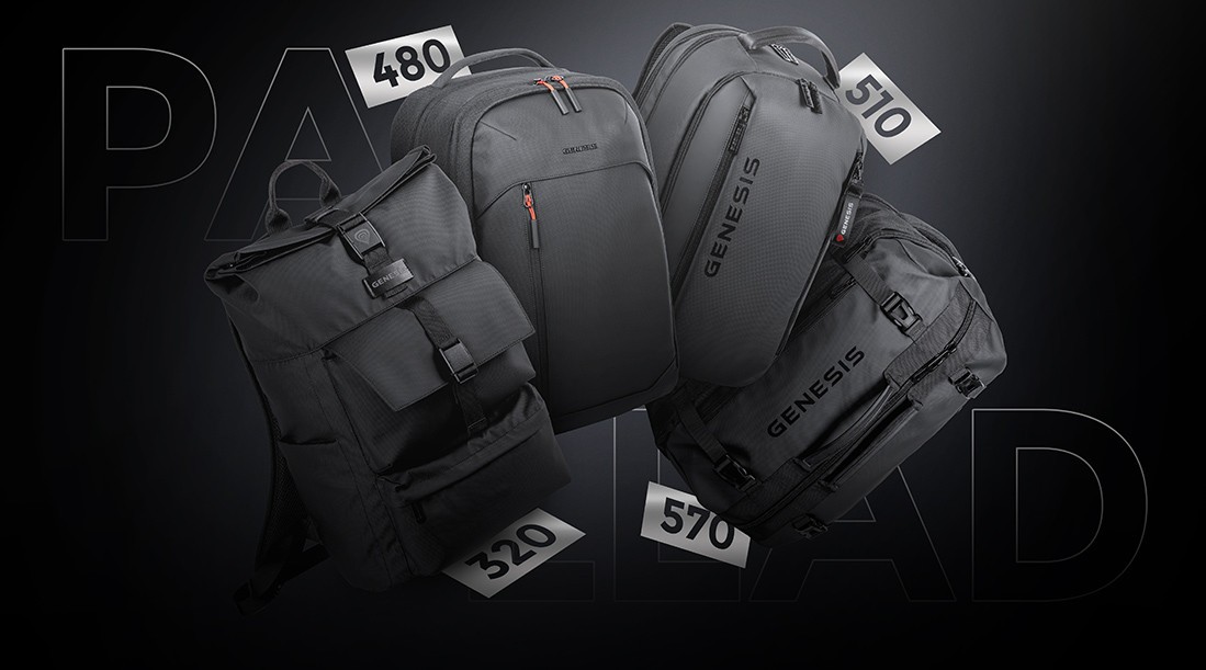 GENESIS Palladium - backpacks ready for any scenario