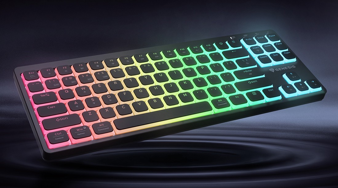 Compact size. Maximum control. Discover the GENESIS Thor 430 TKL