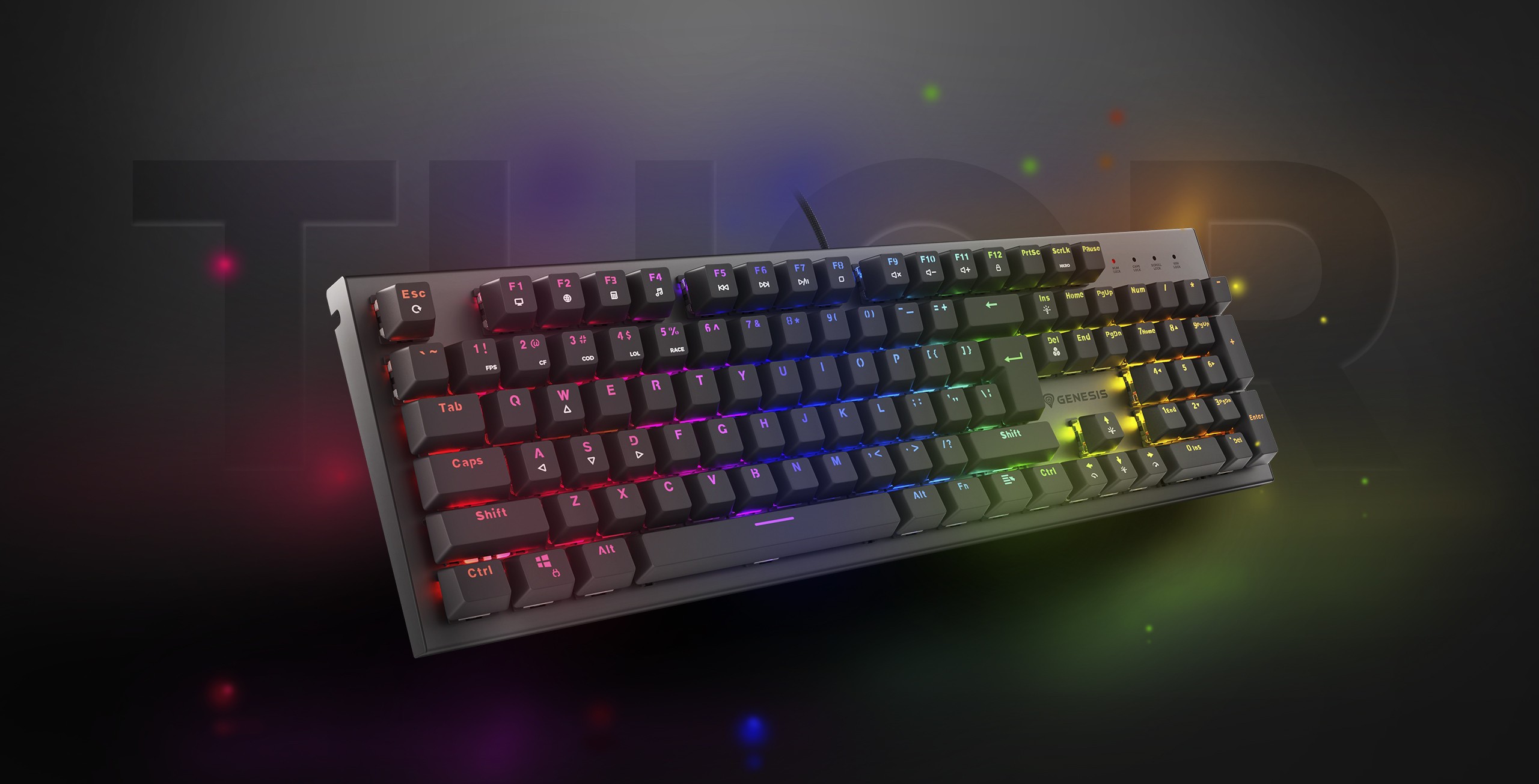 Genesis Thor 303 Black (Outemu Red)