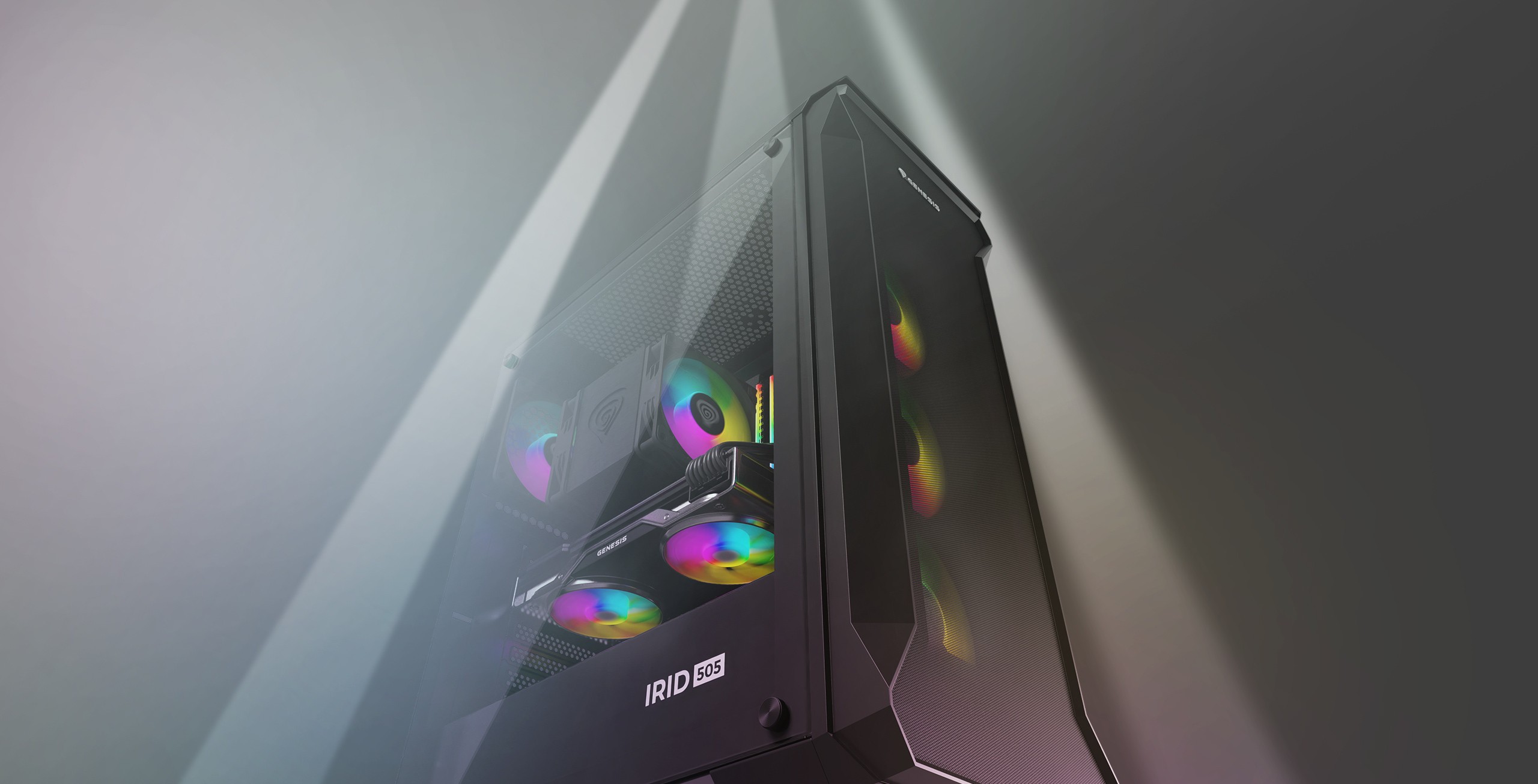 Genesis Irid 505 ARGB V2 Czarny