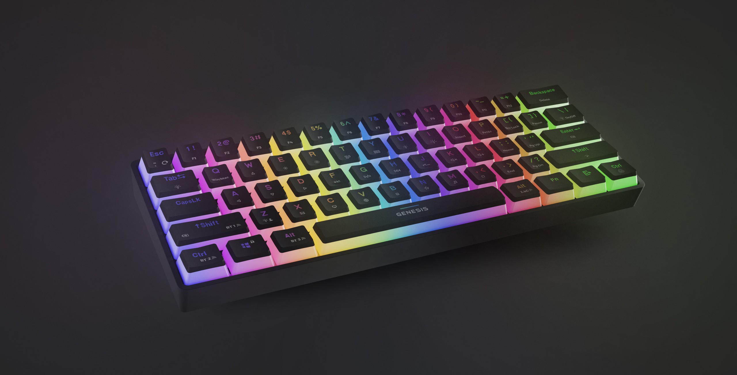 Genesis Thor 660 G2 Black (Gateron Red)