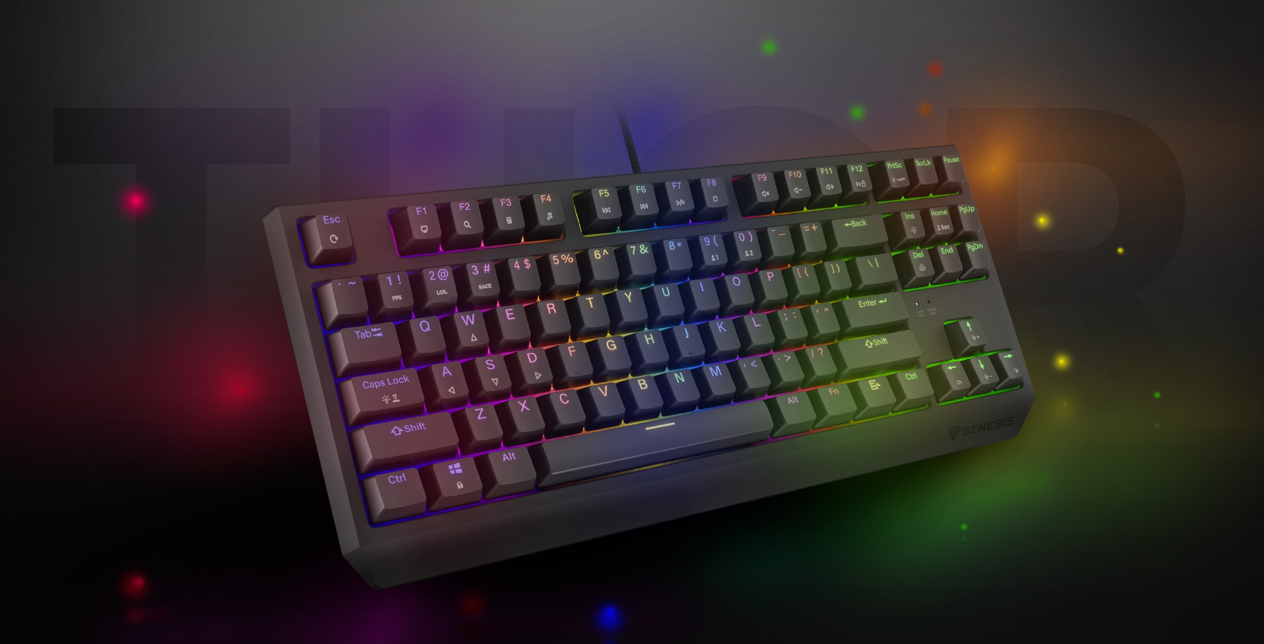Genesis Thor 230 TKL Lite Black (Outemu Red)