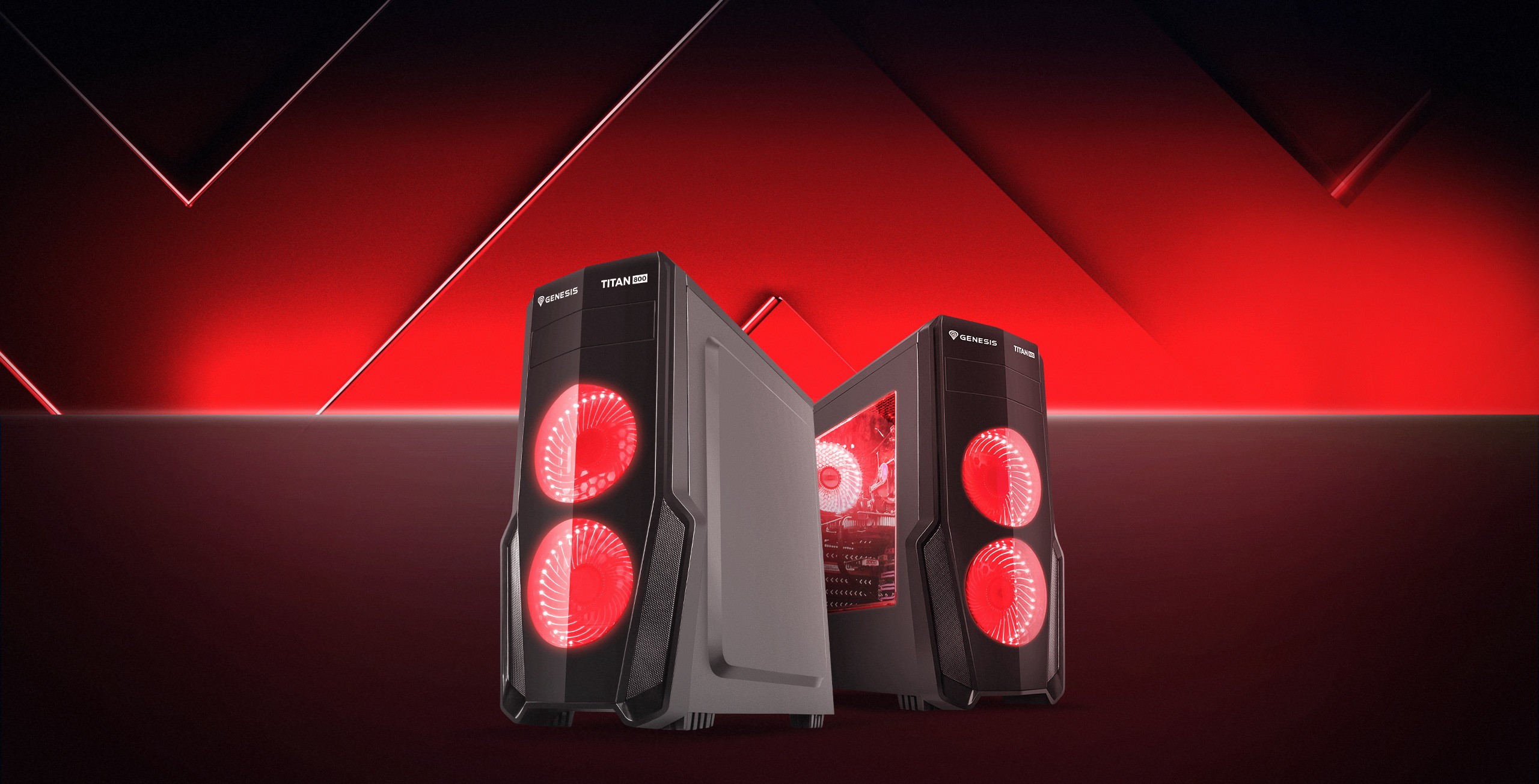 Genesis Titan 800 Red