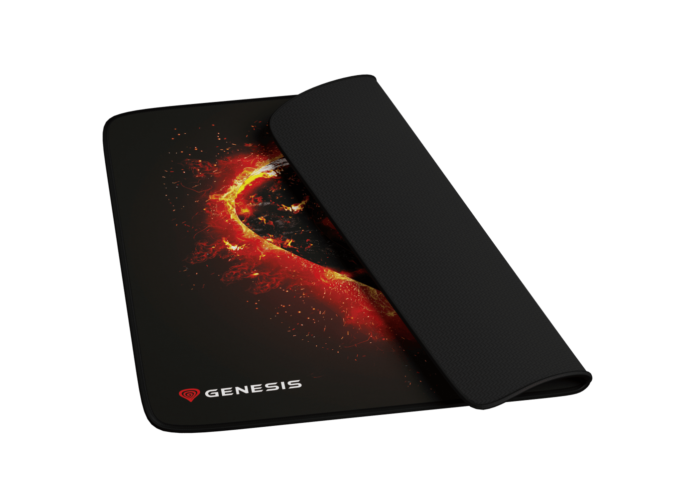 Genesis MOUSE PAD GENESIS CARBON 500 M FIRE 300X250MM (M12)