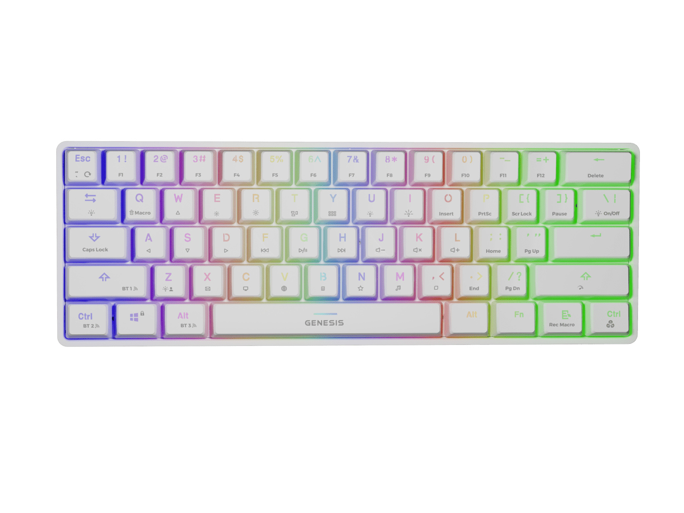 Genesis Thor 660 White (Gateron Red)