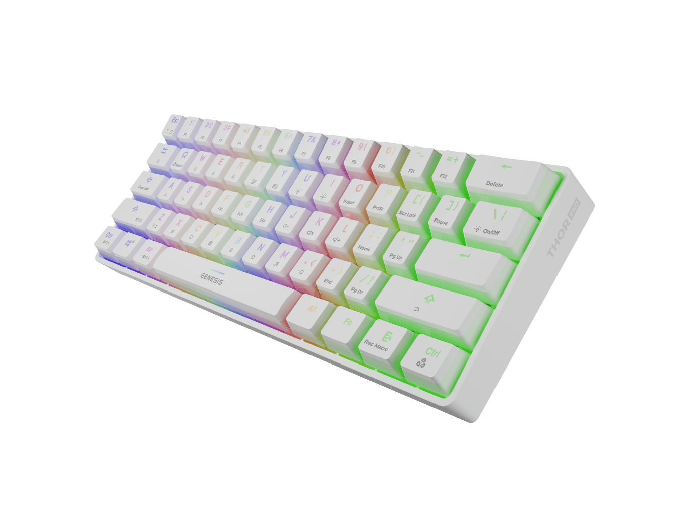 Genesis Thor 660 White (Gateron Red)