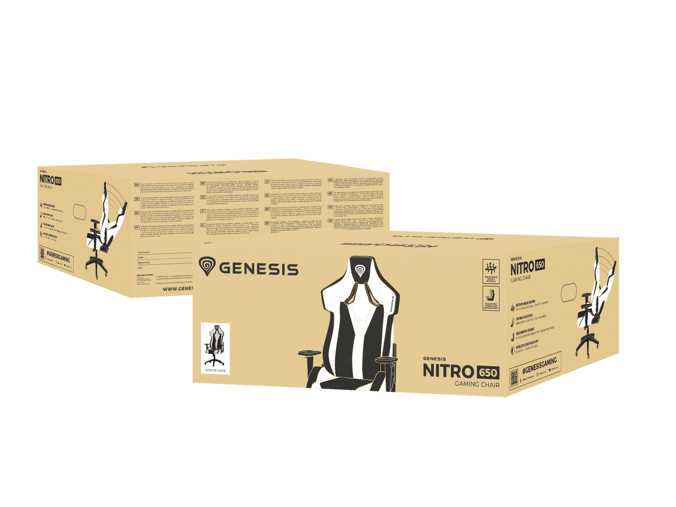Genesis Nitro 650 Howlite White