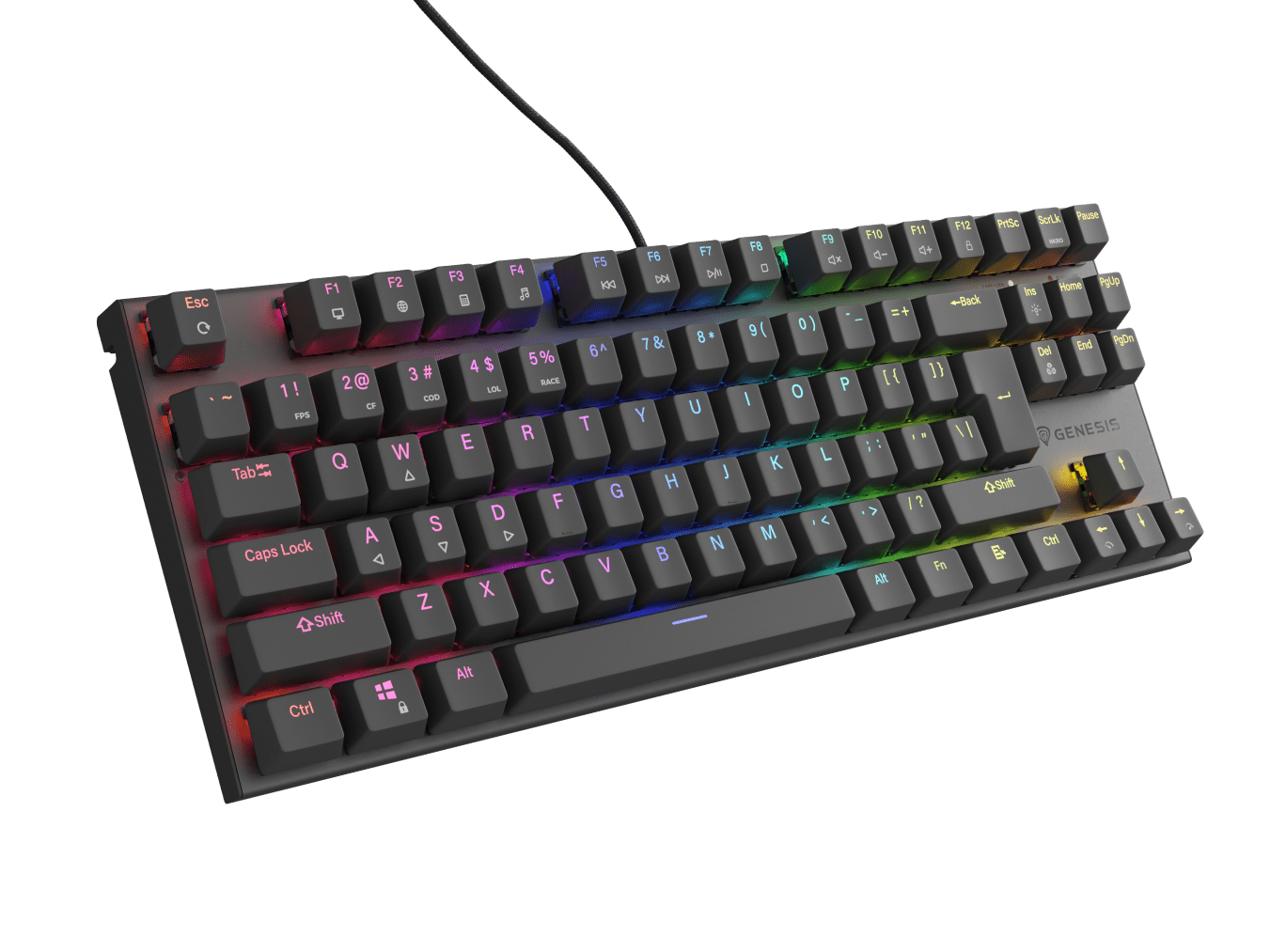 Genesis Thor 303 TKL Black (Outemu Red)