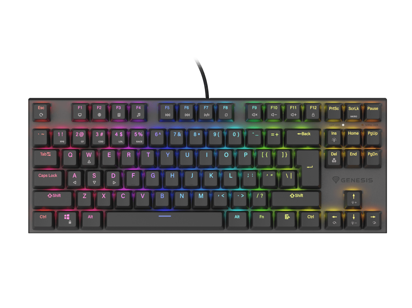 Genesis Thor 303 TKL Black (Outemu Red)