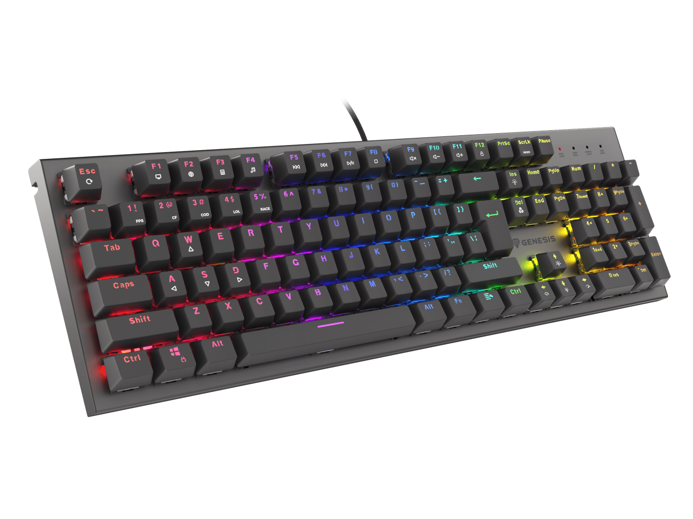 Genesis Thor 303 Black (Outemu Red)
