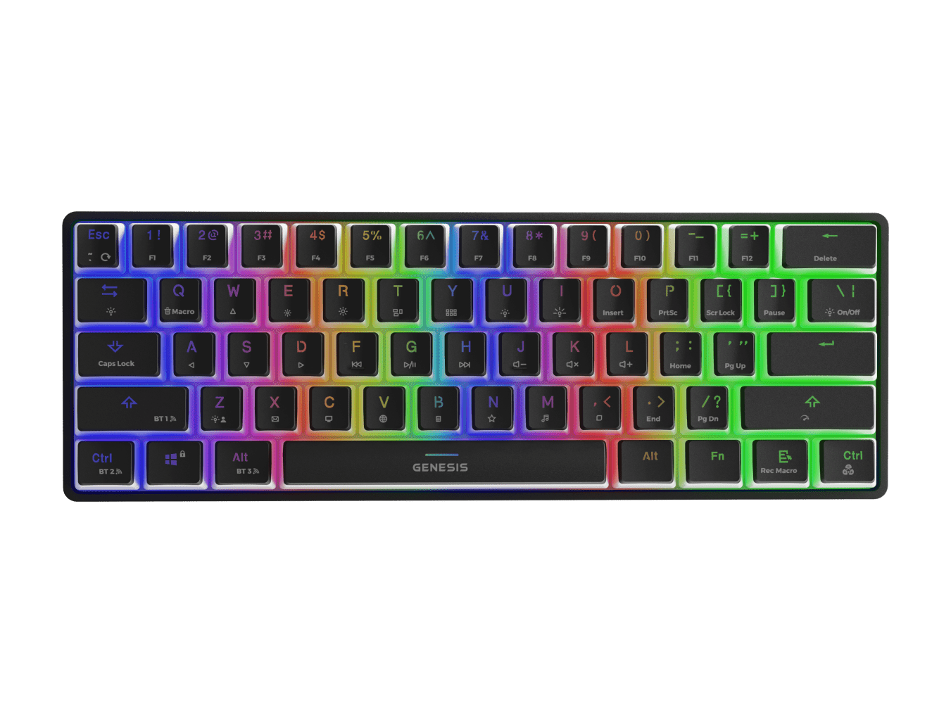 Genesis Thor 660 Black (Gateron Brown)