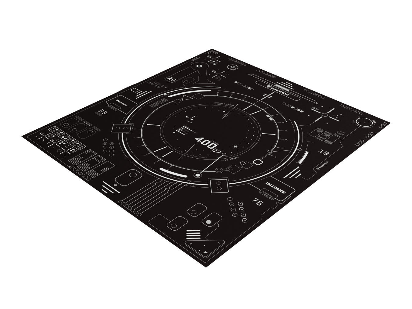 Genesis Tellur 400 Square HUD