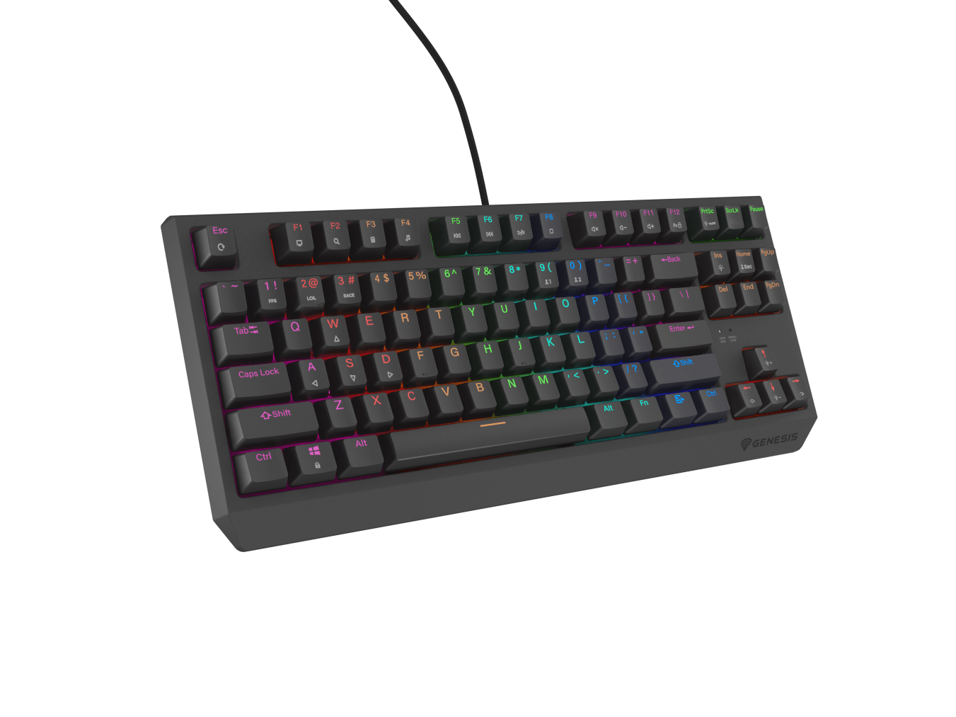 Genesis Thor 230 TKL Lite Black (Outemu Red)