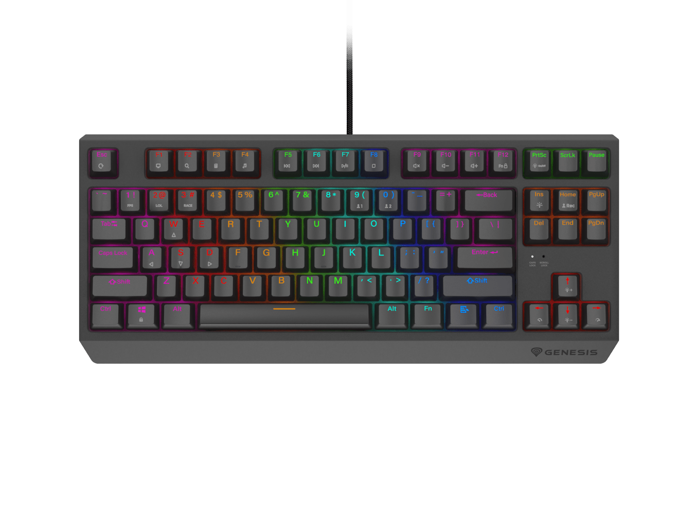 Genesis Thor 230 TKL Lite Black (Outemu Red)