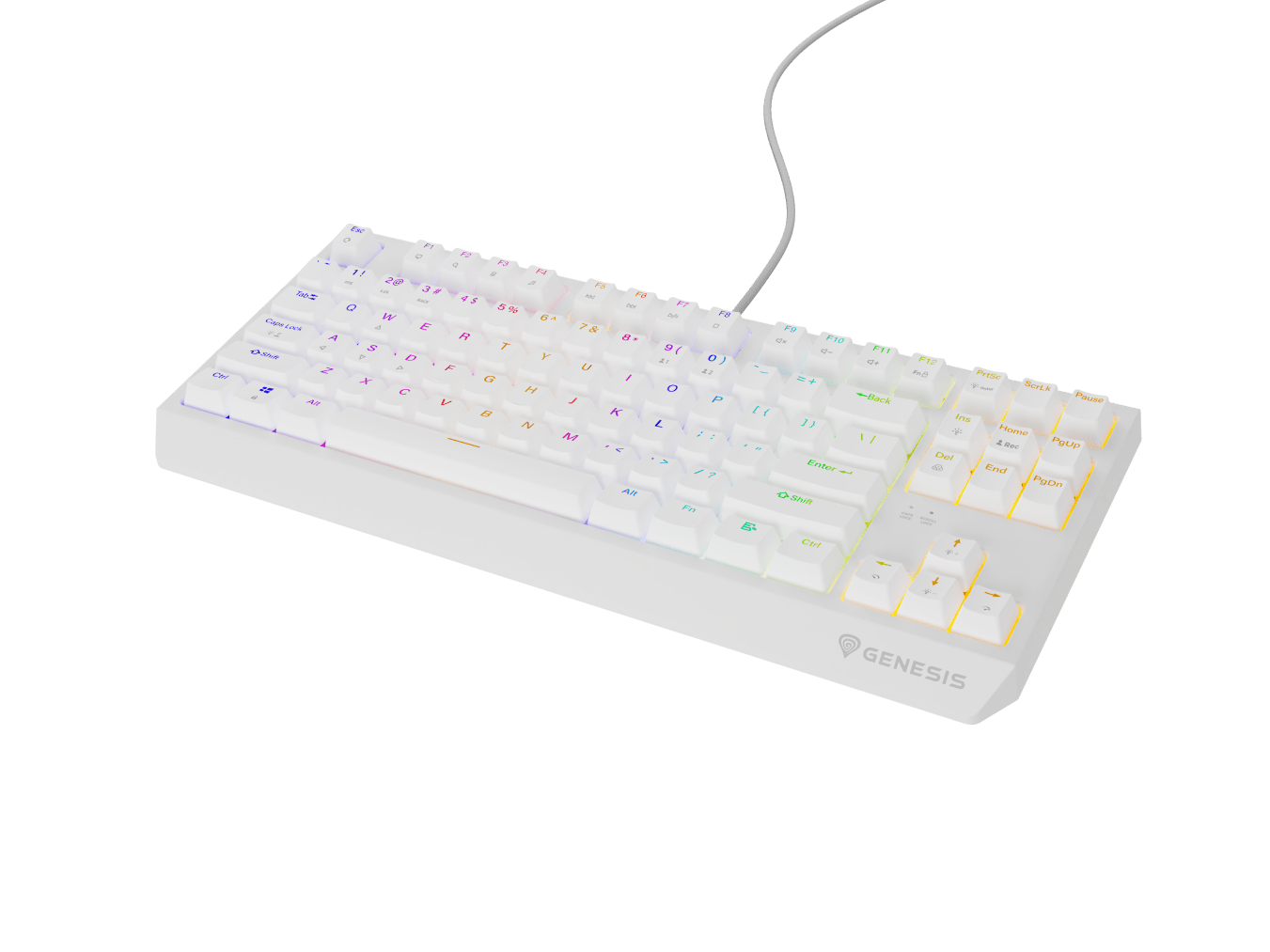 Genesis Thor 230 TKL White (Outemu Brown)