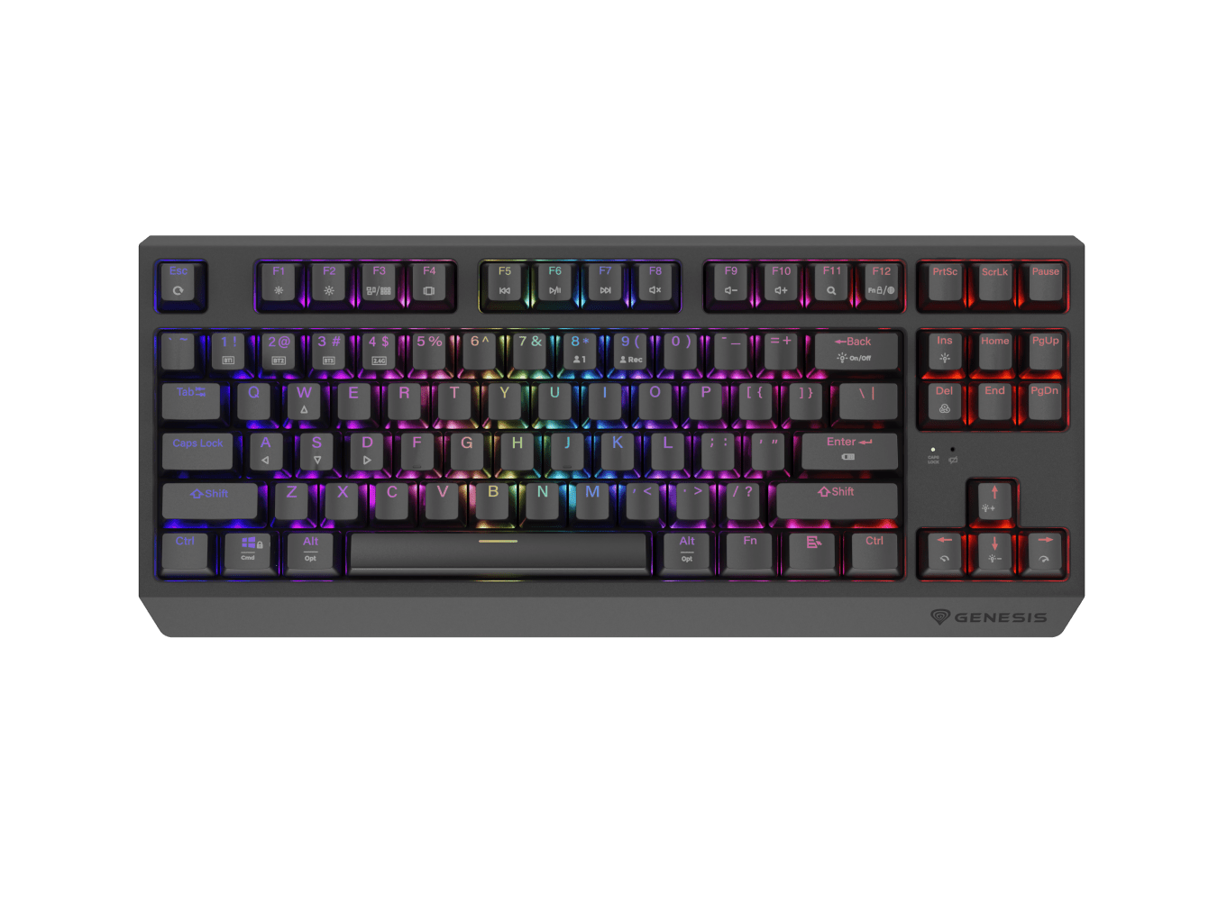 Genesis Thor 230 TKL Wireless Black (Outemu Silent Lemon)