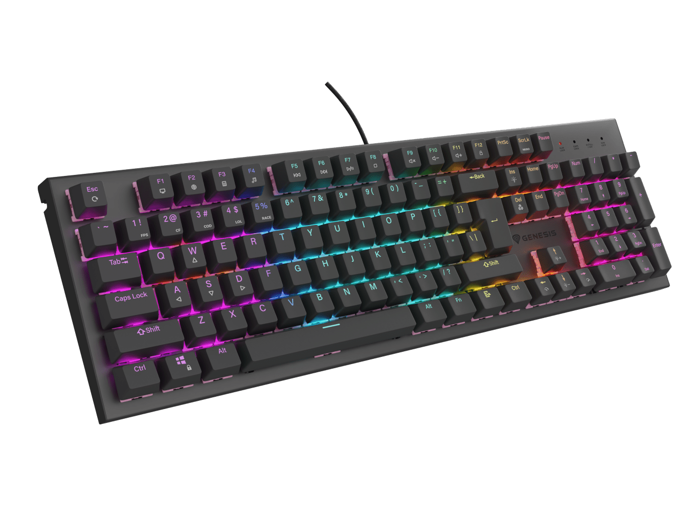 Genesis Thor 303 Black (Outemu Peach Silent)
