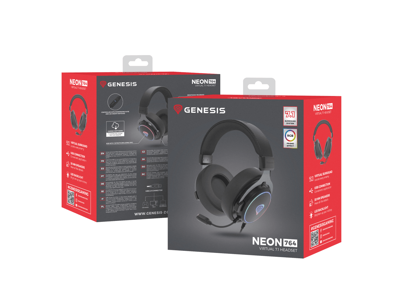 Genesis Neon 764 Black