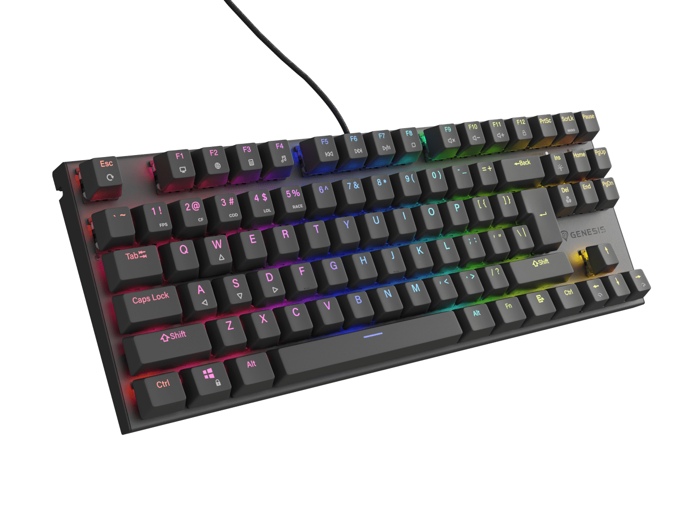 Genesis Thor 303 TKL Black (Outemu Brown)