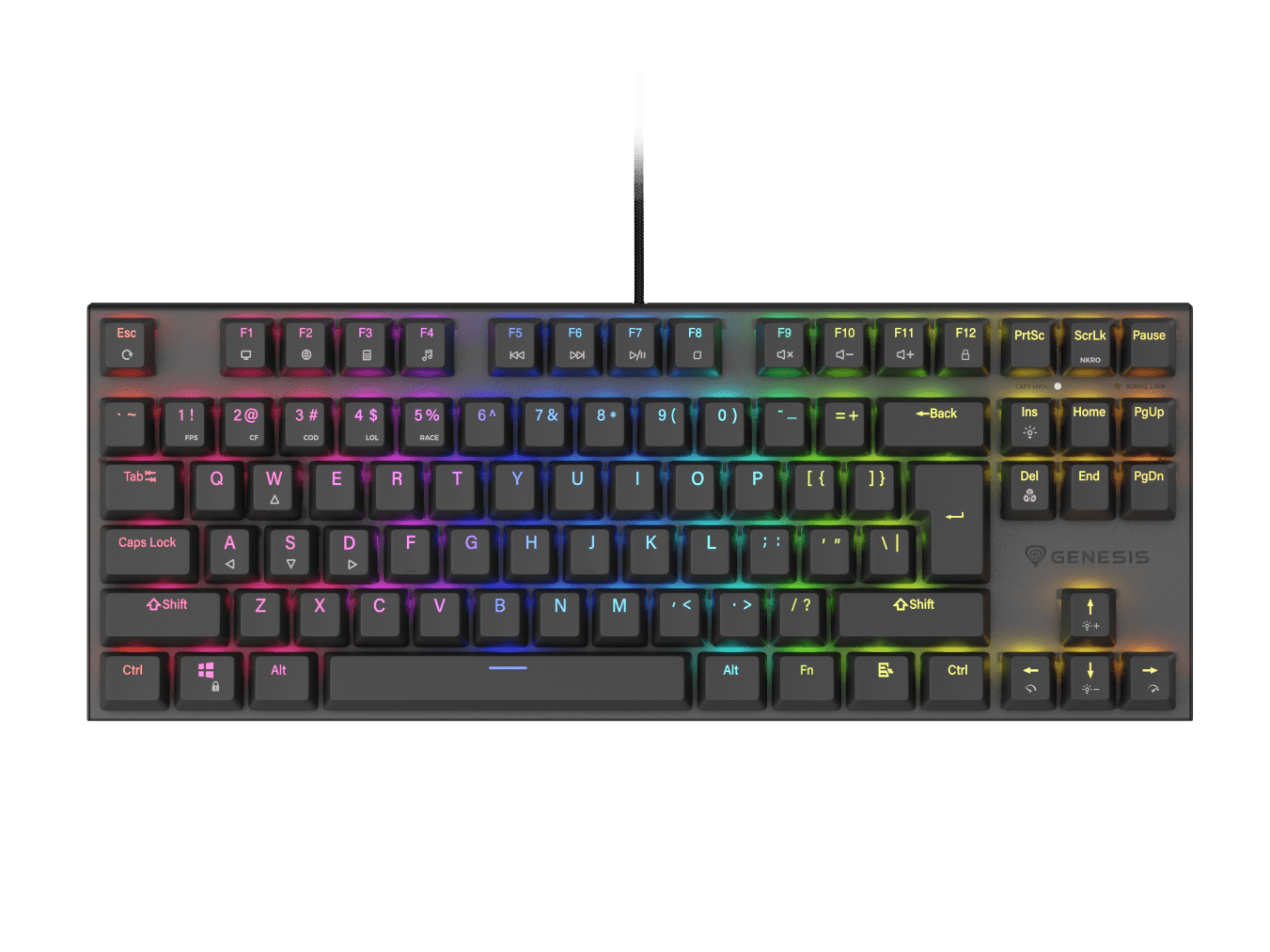 Genesis Thor 303 TKL Black (Outemu Brown)