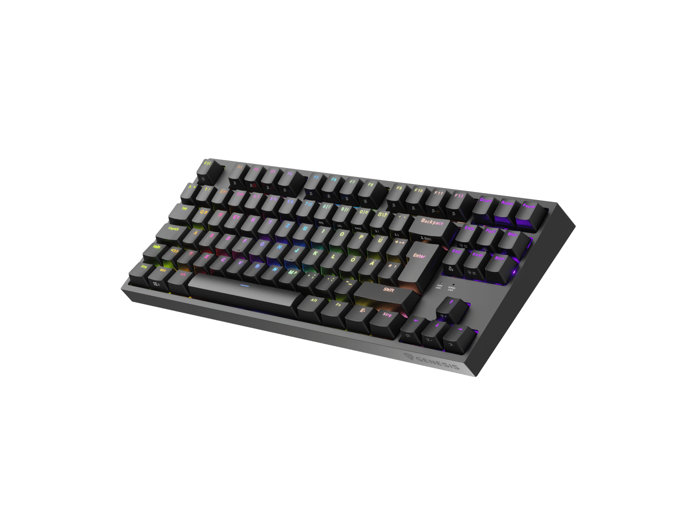 Genesis Thor 404 TKL DE Black (Gateron Yellow PRO)