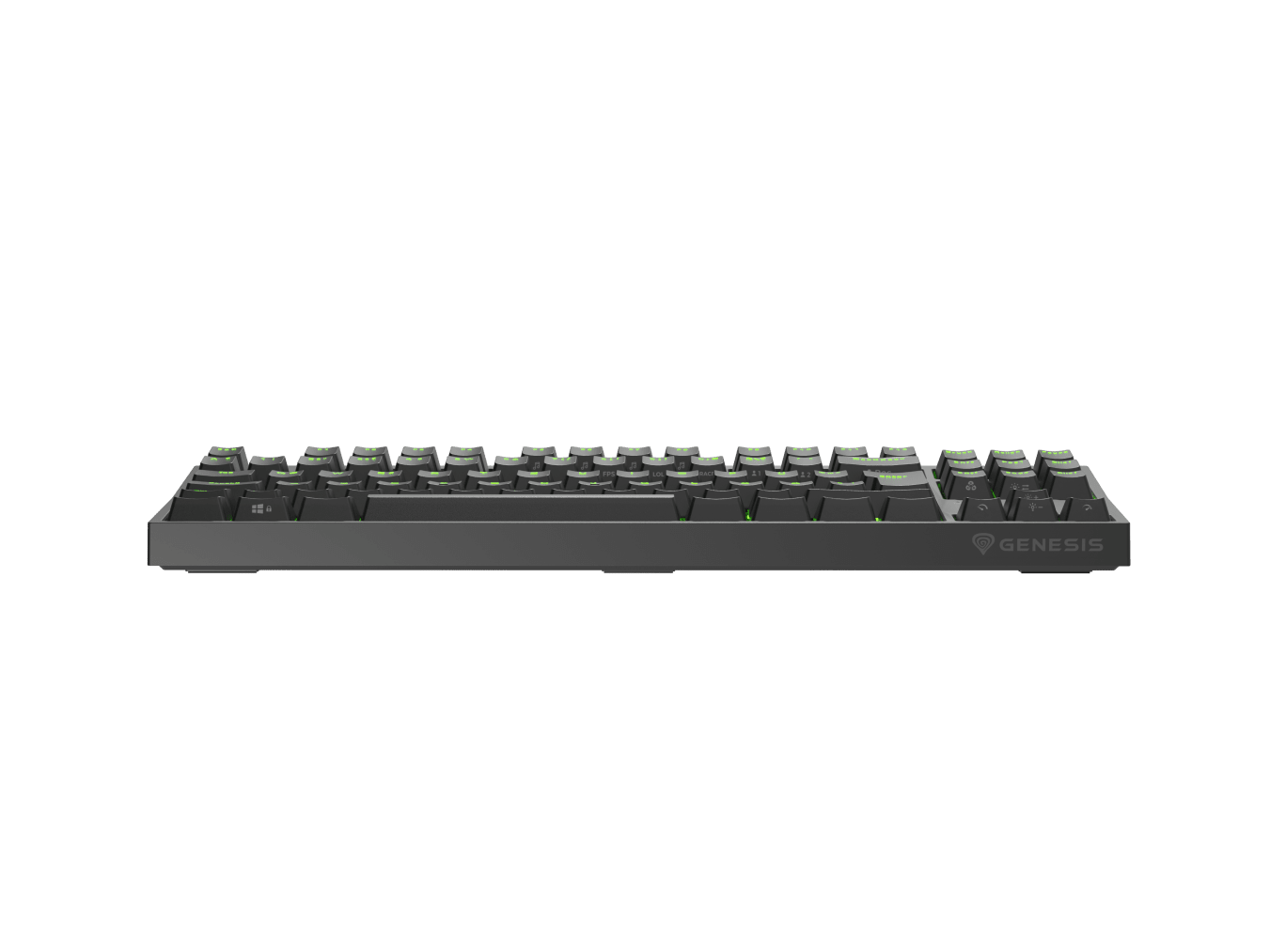 Genesis Thor 404 TKL DE Black (Gateron Yellow PRO)