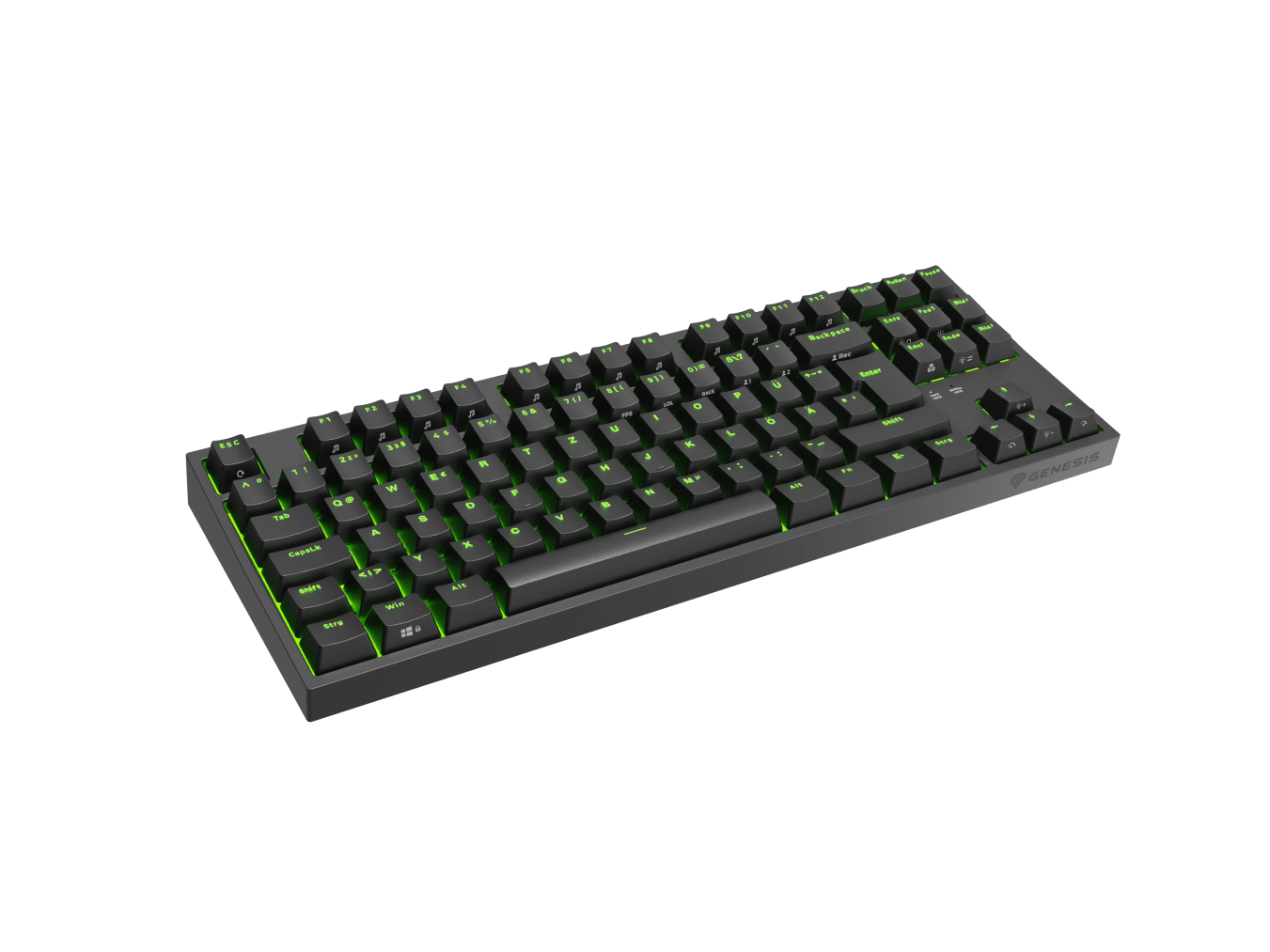 Genesis Thor 404 TKL DE Black (Kailh Box Brown V2)