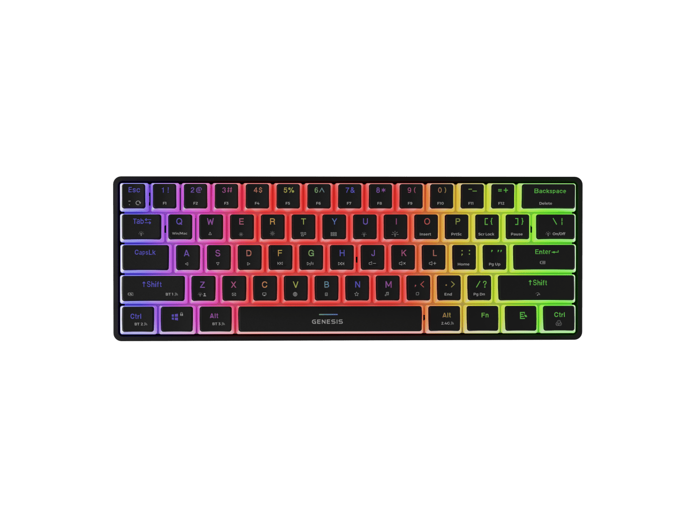 Genesis Thor 660 G2 Black (Gateron Brown)