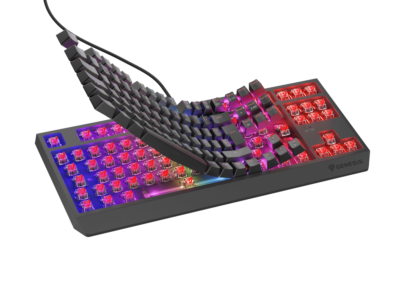 Genesis Thor 230 TKL ES Black (Outemu Red)
