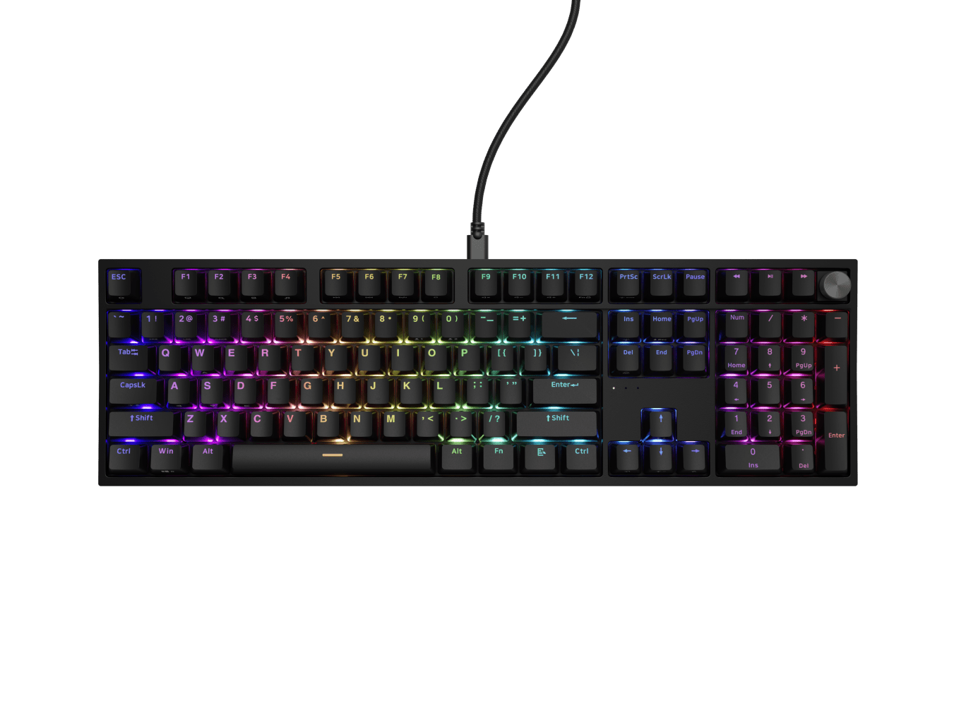 Genesis Thor 404 Czarny (Outemu Peach Silent V3)