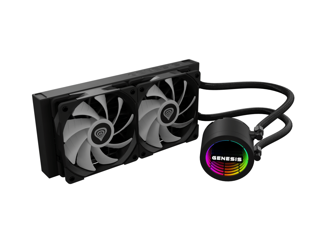 Genesis Hydria 240 ARGB Black