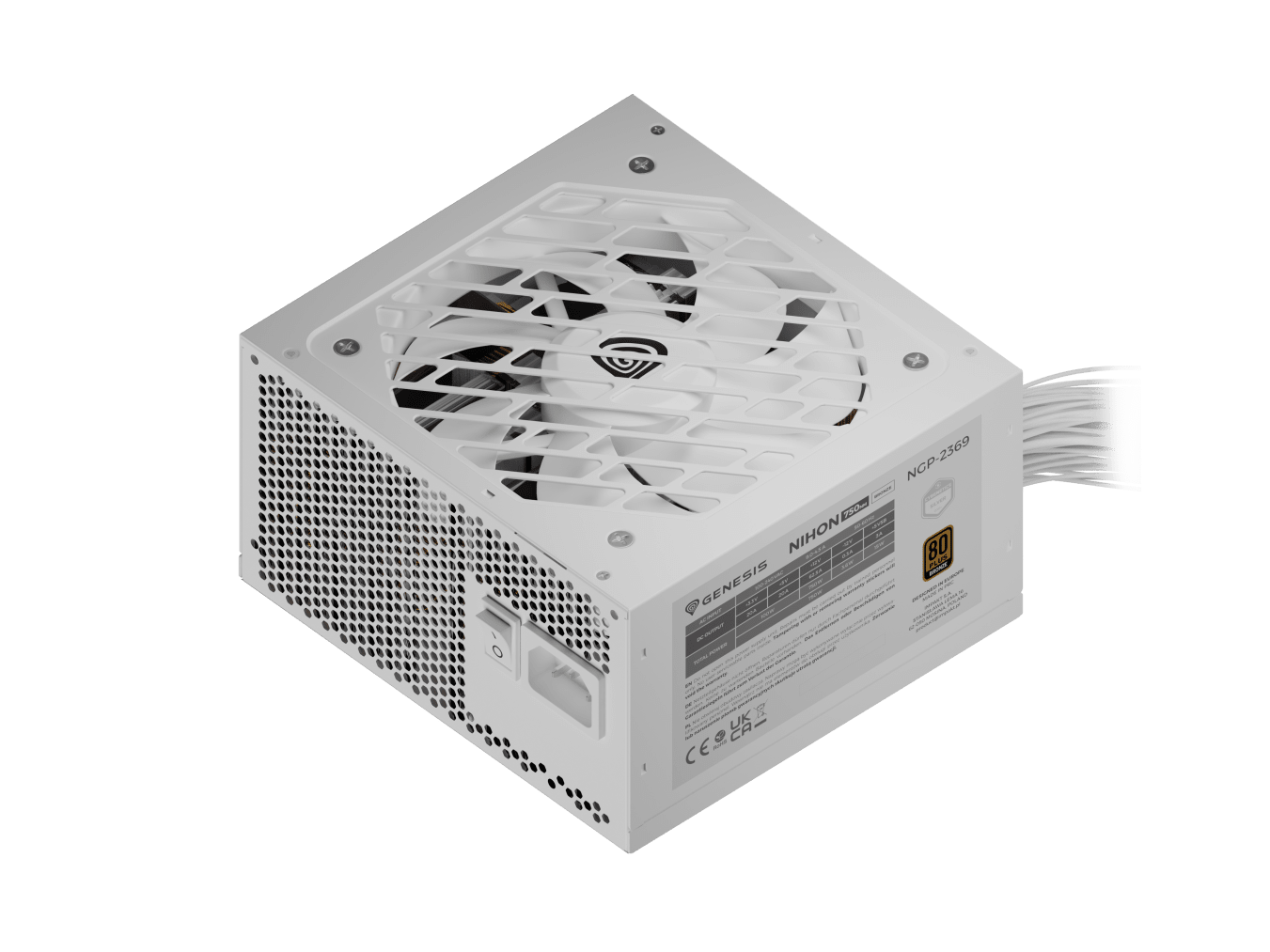 Genesis Nihon 750NM 750W - White - 80+ Bronze