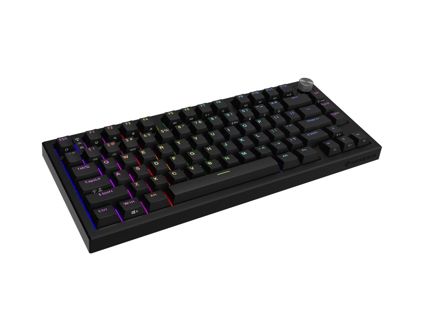 Genesis Thor 404 75% Black (GENESIS GenX Stratos Silent)
