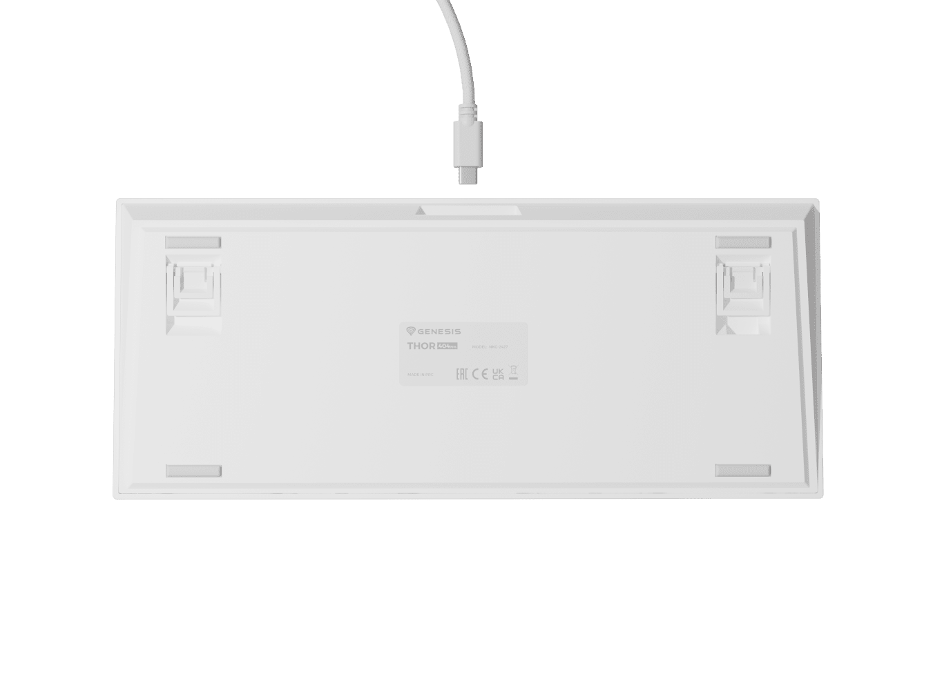 Genesis Thor 404 75% White (GENESIS GenX Stratos silent)