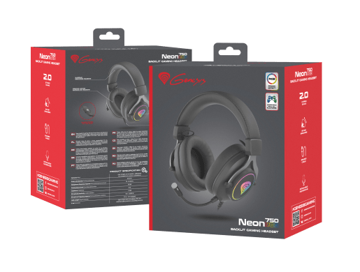 Genesis Neon 750 RGB BLACK