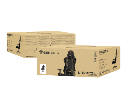 Genesis Nitro 440 G2 BLACK (MESH)