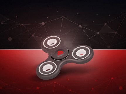 Genesis Fidget Spinner Black