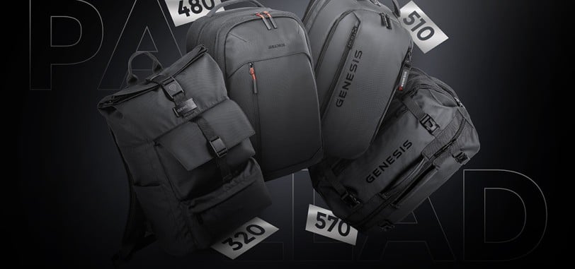 GENESIS Palladium - backpacks ready for any scenario