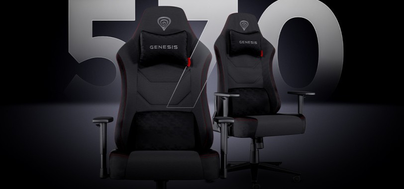 Unlimited comfort. Discover the GENESIS Nitro 570 chair