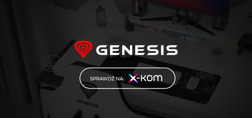 Genesis products from now on in X-kom offer!