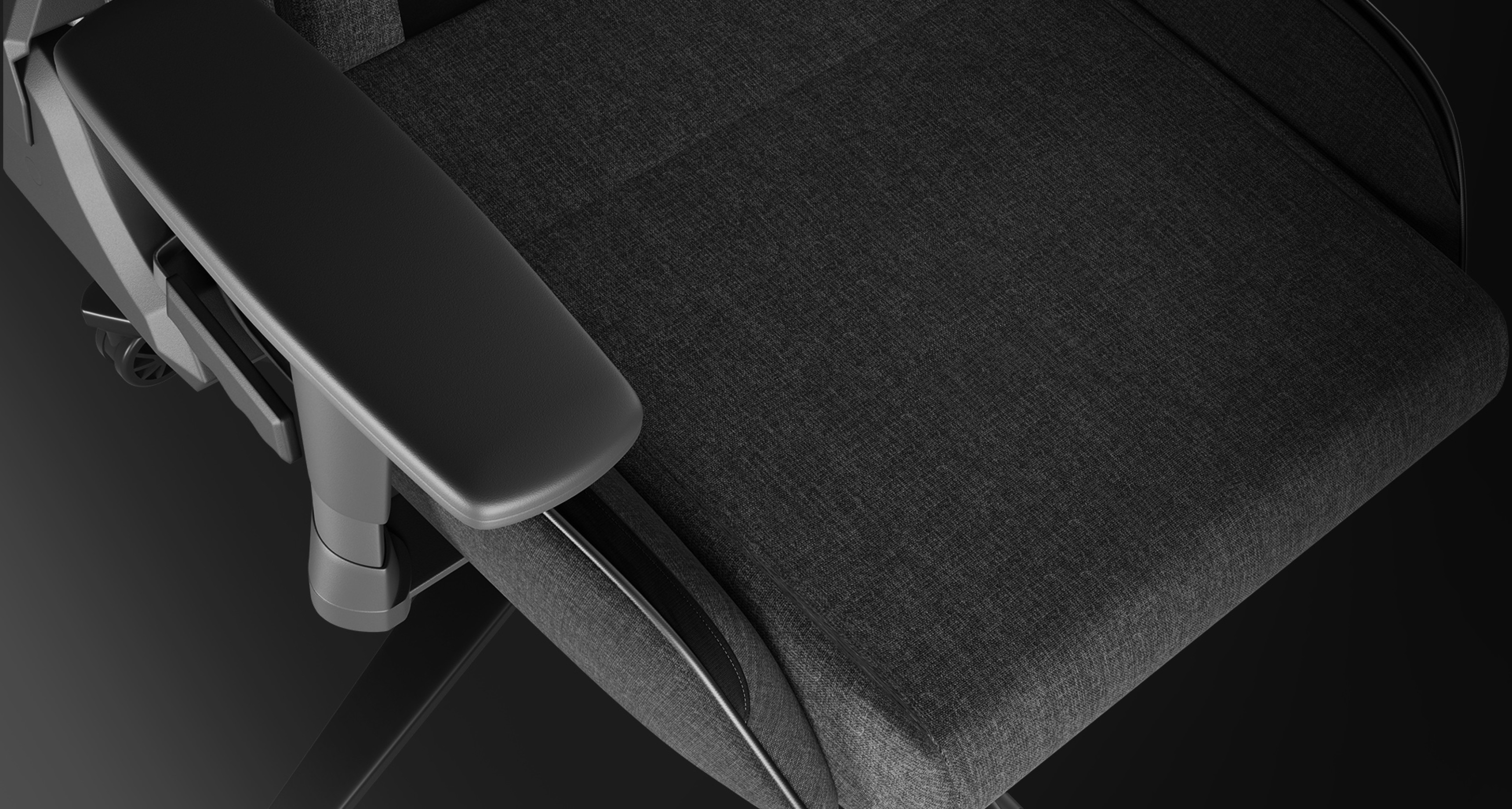 Gaming chair Genesis Nitro 550 G2 in gray, featuring a comfortable seat and adjustable armrests