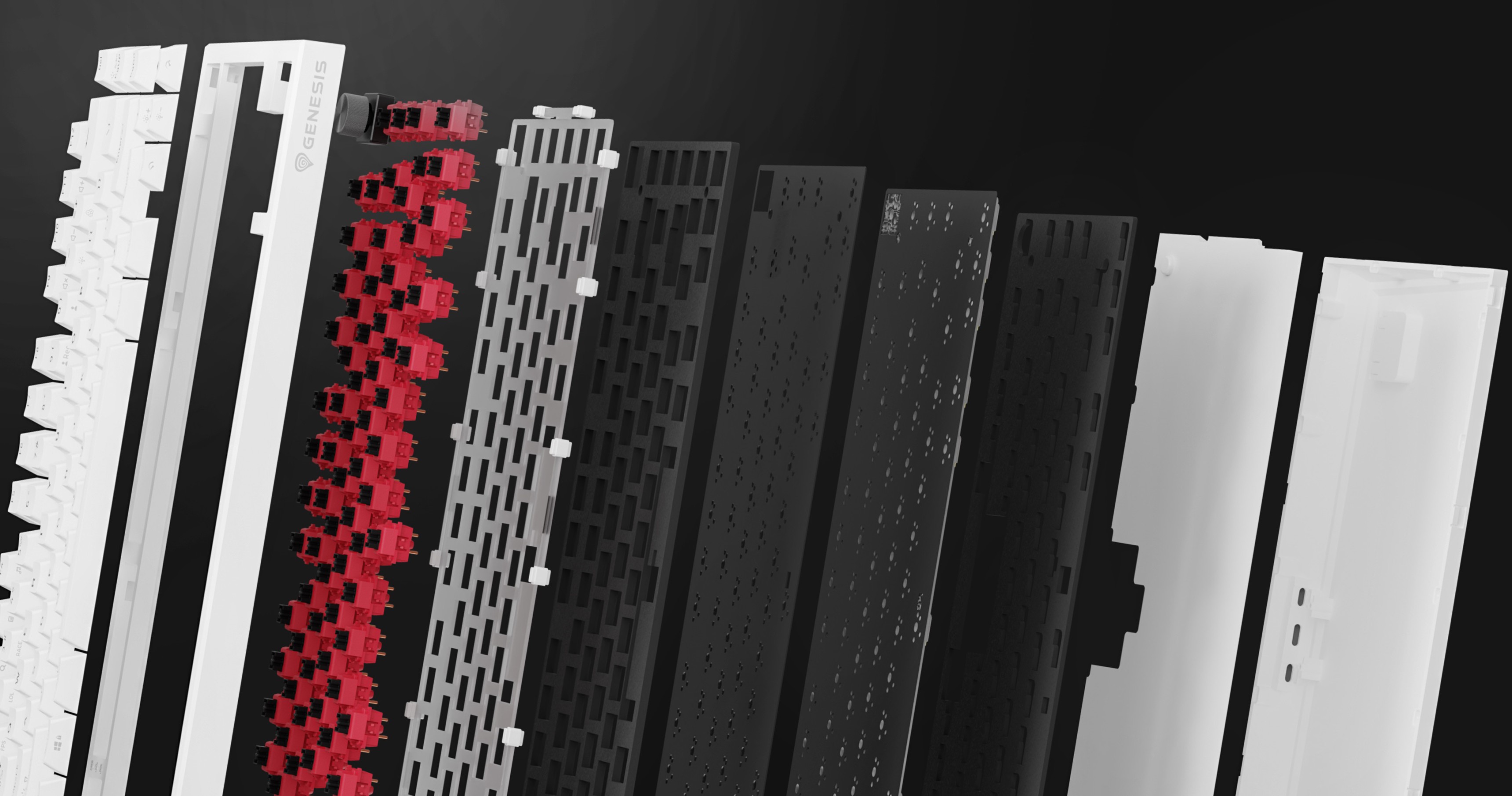 Collection of decorative panels in various colors and patterns arranged side by side.